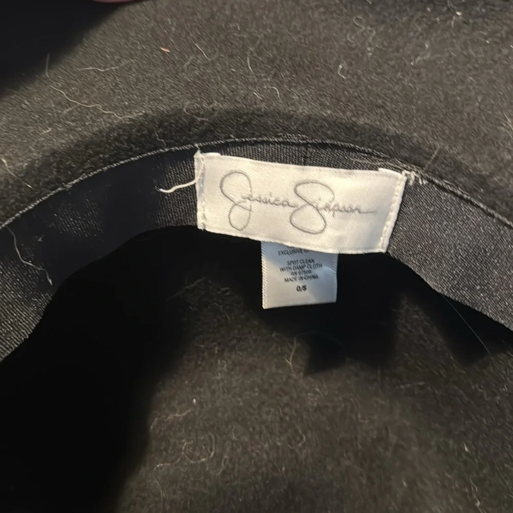 Jessica Simpson Elegant Black Women's Hat OS - Picture 2 of 2
